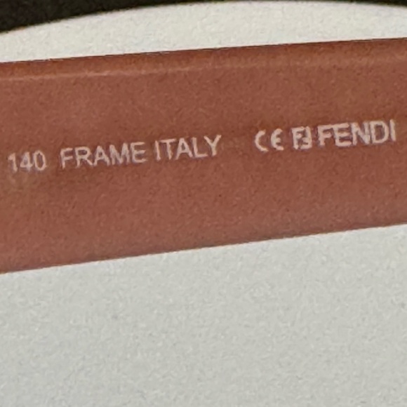 NIB Authentic Fendi “Readers” (Reading Glasses) 0 Power Fill w/ Your Own Script! - Picture 8 of 12